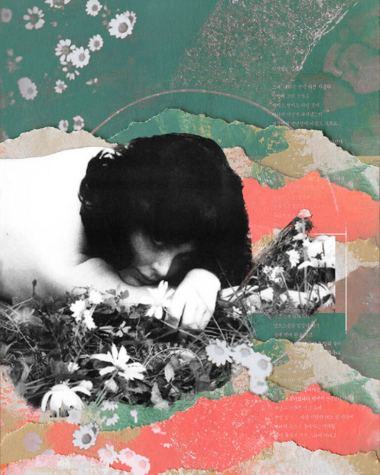 Enjoy the silence (Collage, Marga Villaverde - Mintchocollage)